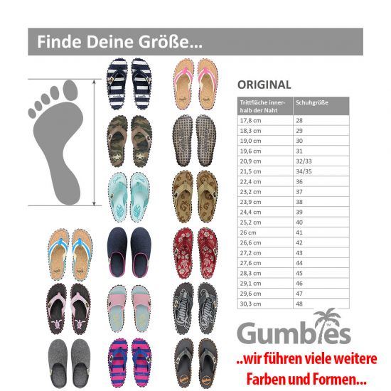 GUMBIES "Cairns" Red